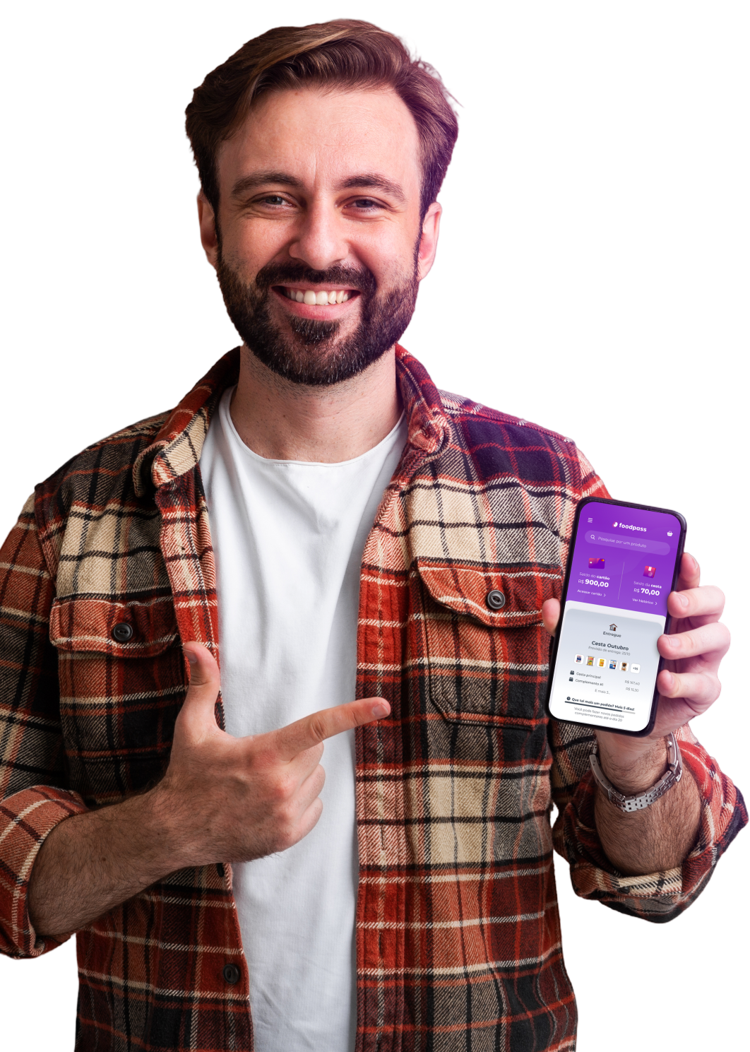 Homem profissional sorrindo